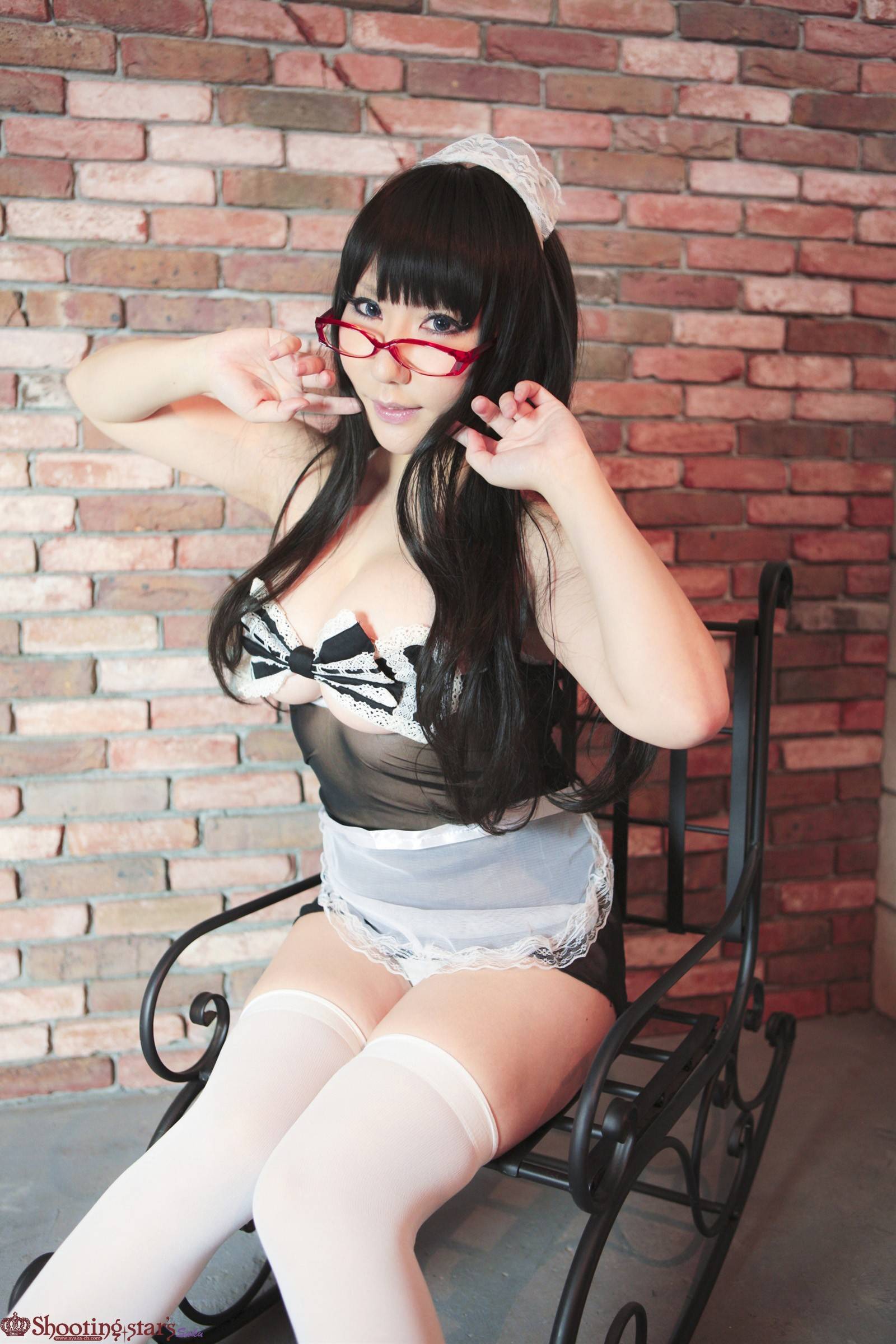 [Cosplay]  Big Boobs Hot Secretary Cosplay Set 2